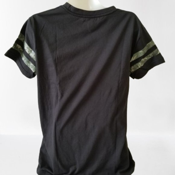 New! U.S. ARMY Brand Short-Sleeve T-shirt - Black Cotton/Polyester -Size Small - Picture 6 of 10